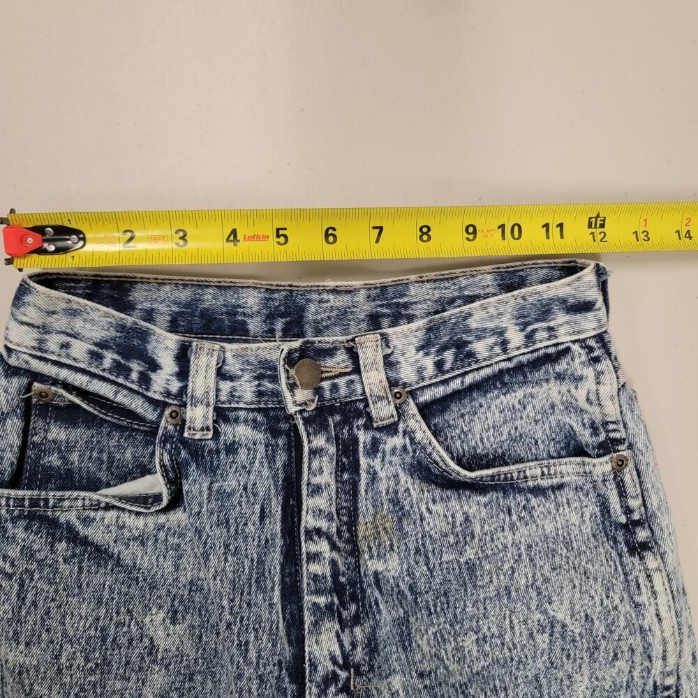 Fly Girl Vintage Stonewash Jeans Authentic 80s Denim - Picture 7 of 13